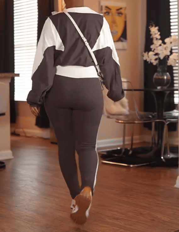 Sporty Chic Two-Piece Sweatsuit Set