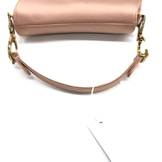 Saddle Bag with Crystal Buckle Handbag