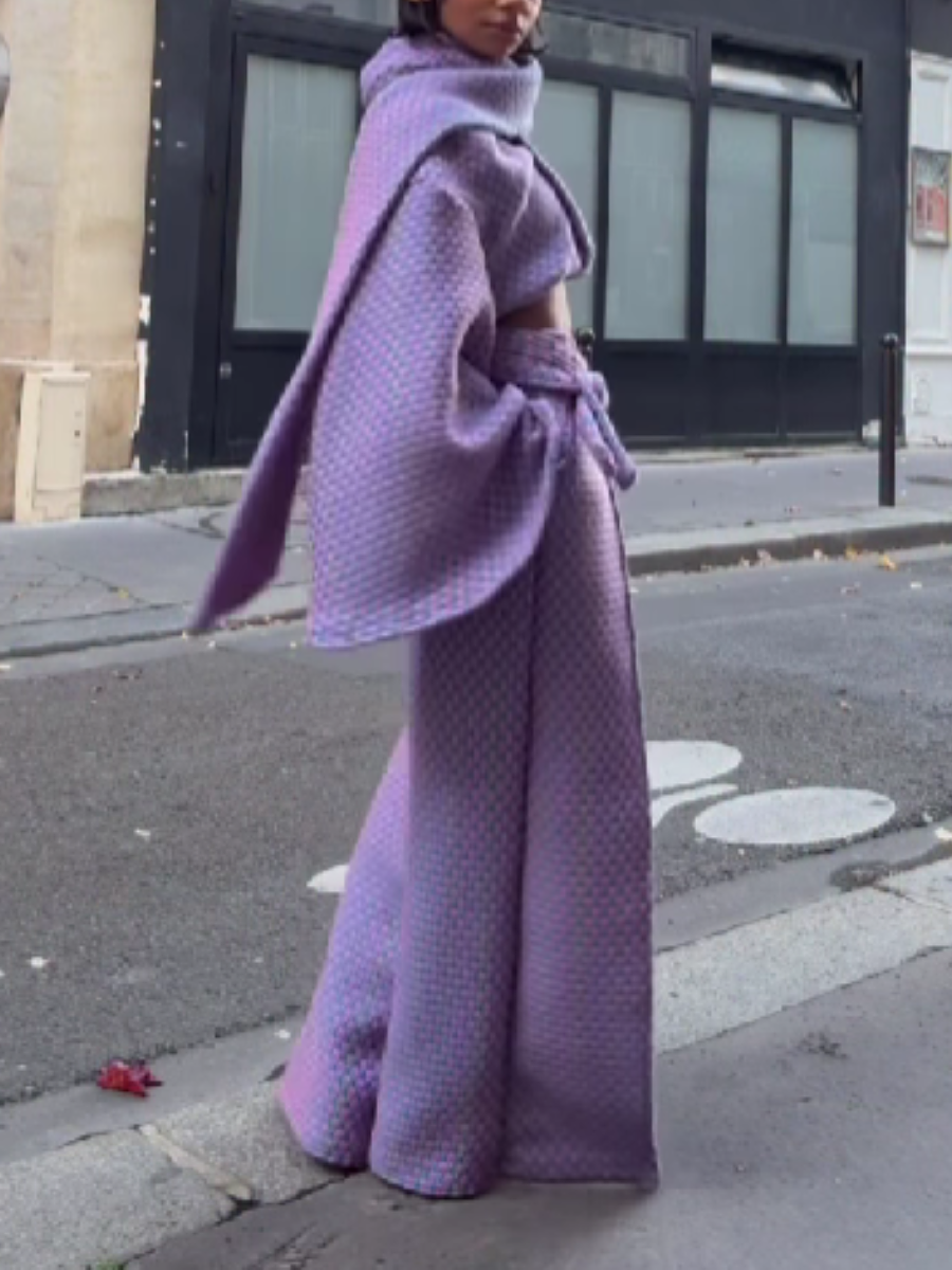 Fashion Trendy Pants Suit