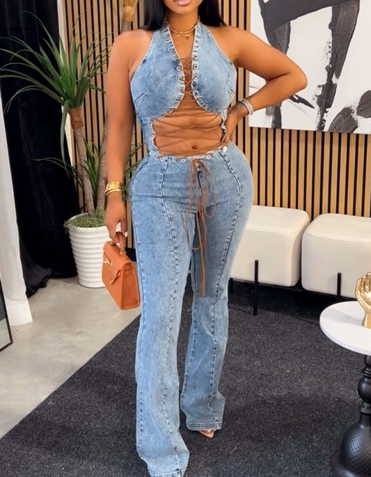 Take Your Time Babe  Jumpsuit