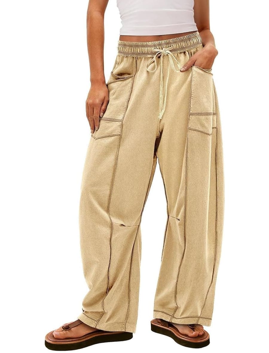 High Waisted Barrel Sweatpants