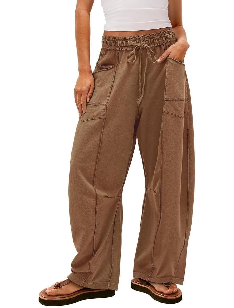 High Waisted Barrel Sweatpants