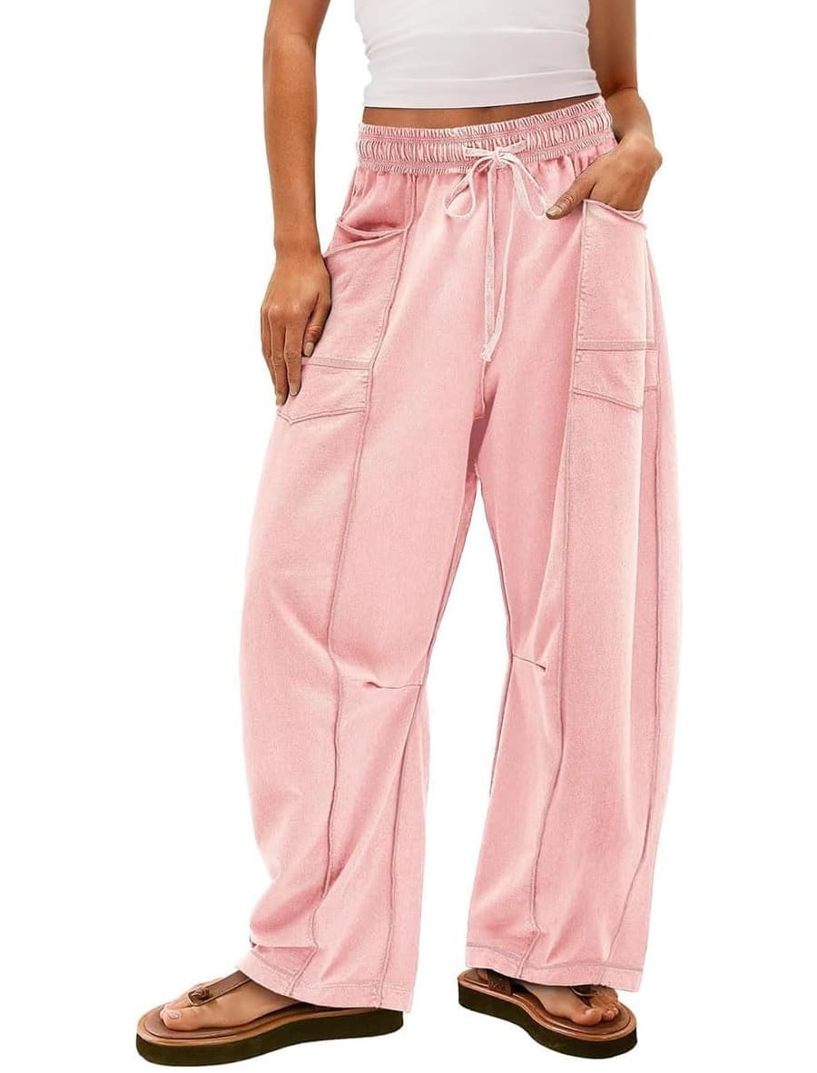 High Waisted Barrel Sweatpants