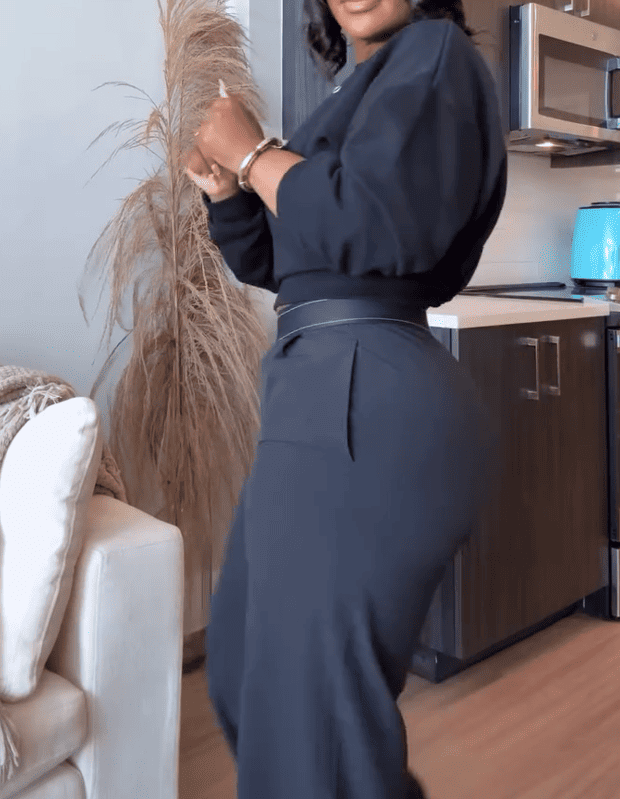 Cropped Crewneck & Pants Set