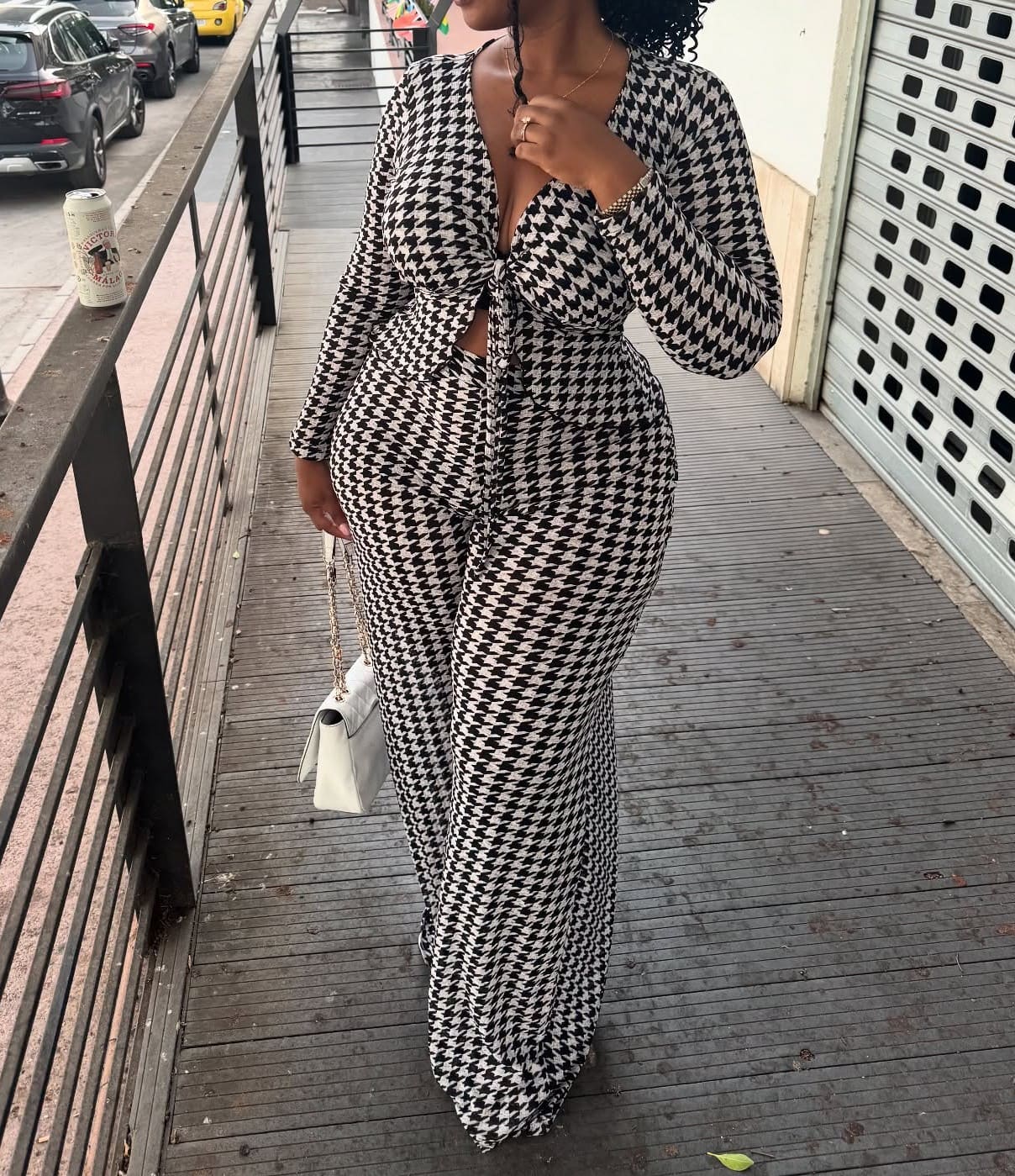 Houndstooth Print Set