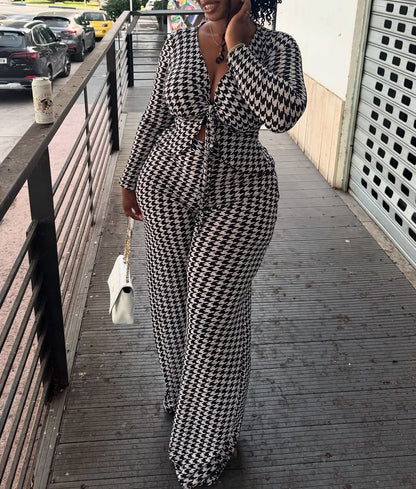 Houndstooth Print Set