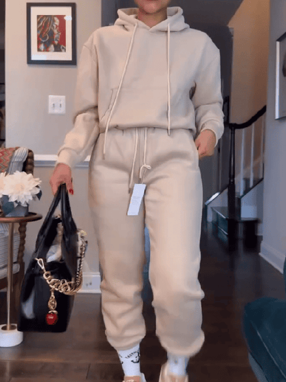 Tracksuit Set With Hood