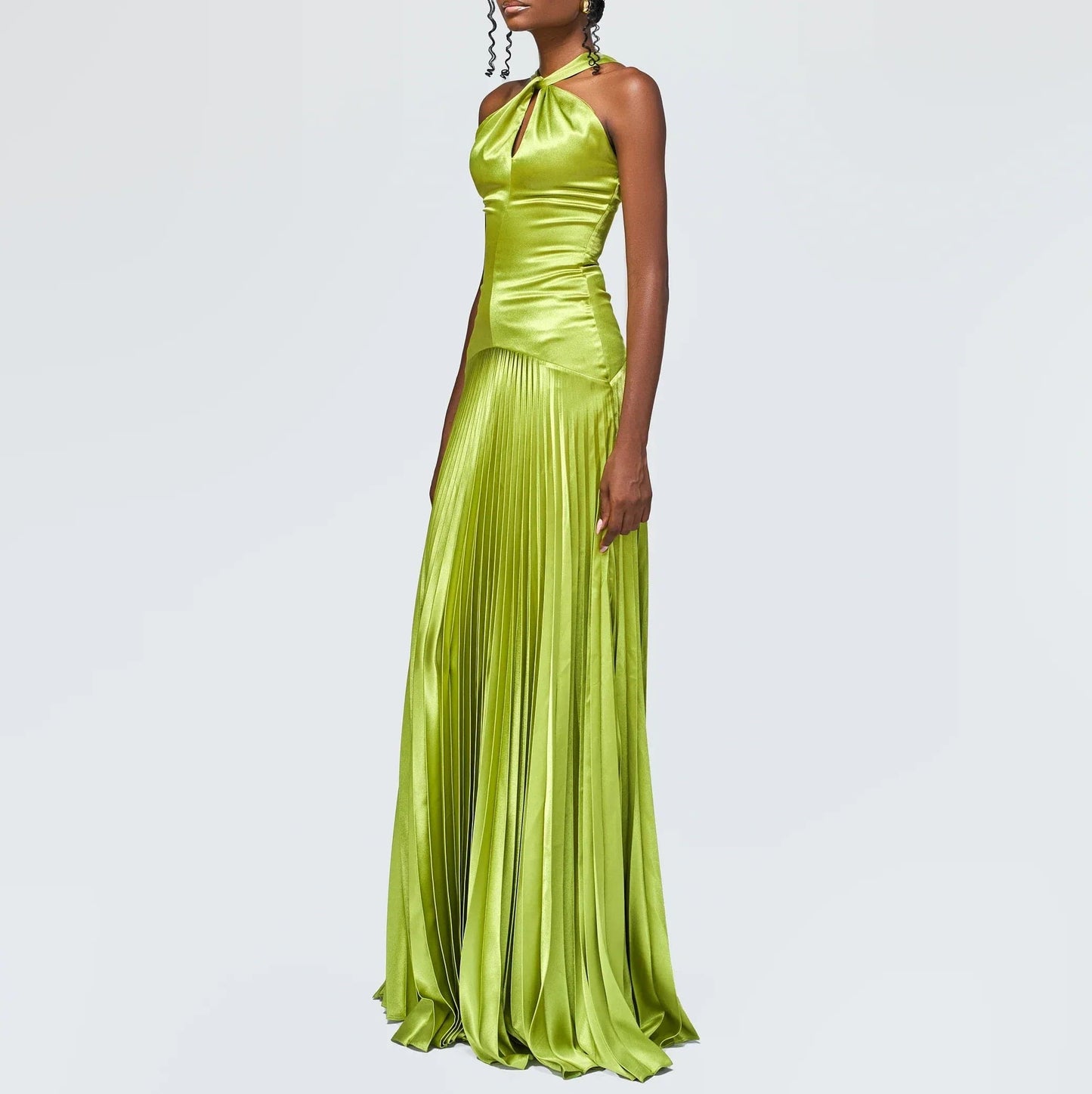 Mannie Maxi Pleated Gown