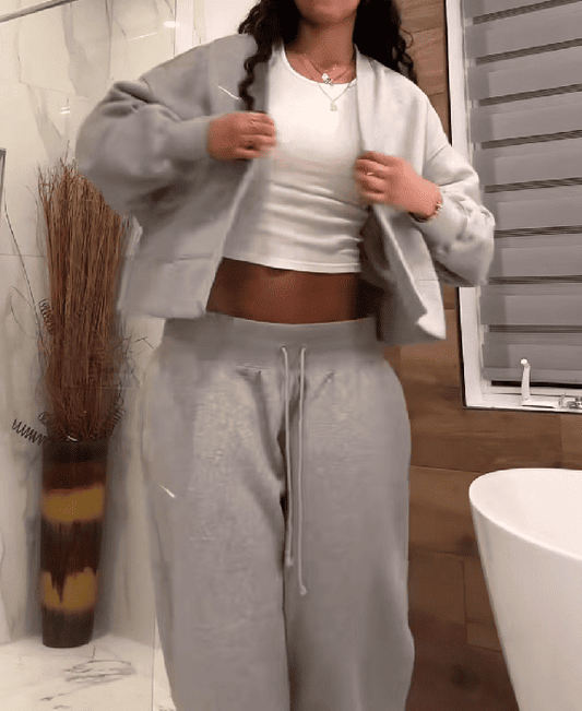 Gray tracksuit