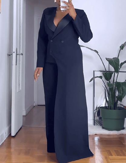 Midnight Blazer Jumpsuit