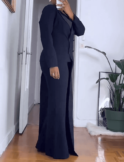 Midnight Blazer Jumpsuit