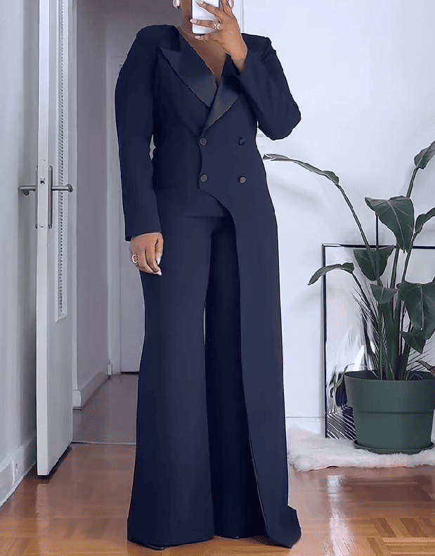 Midnight Blazer Jumpsuit