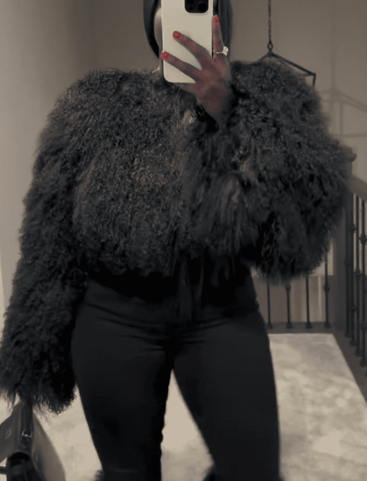 Cropped Mongolian Jacket