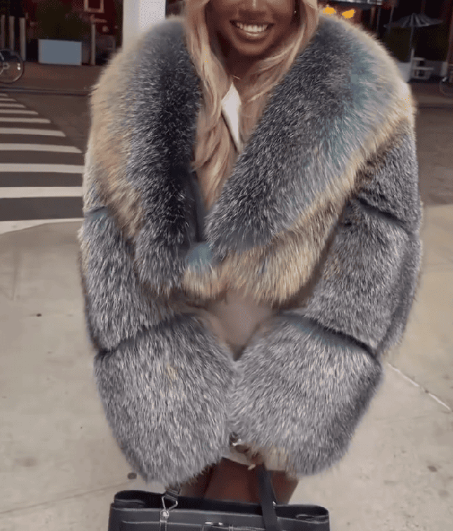 Luxury Fox Fur Jacket