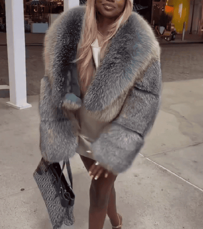 Luxury Fox Fur Jacket