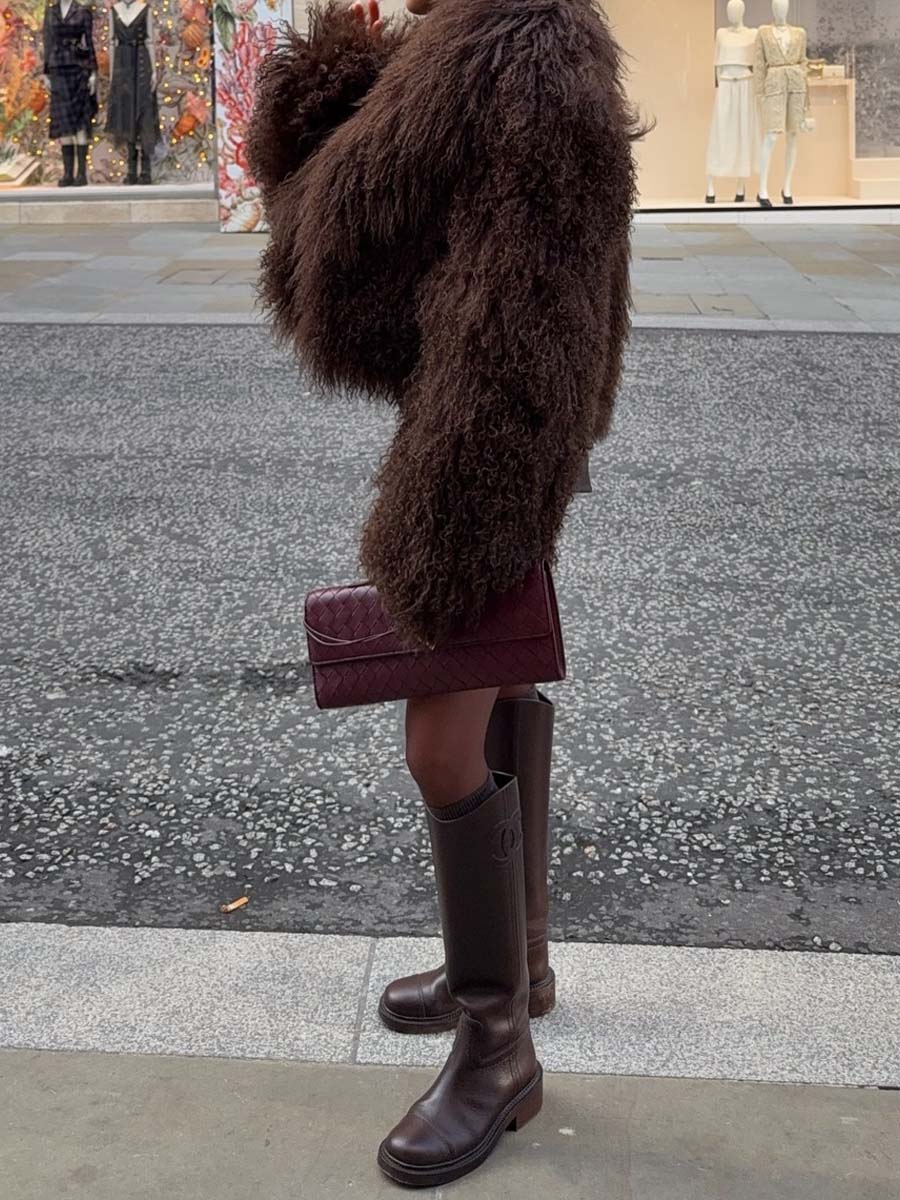 Winter Fashion Plush Faux Fur Short Coat