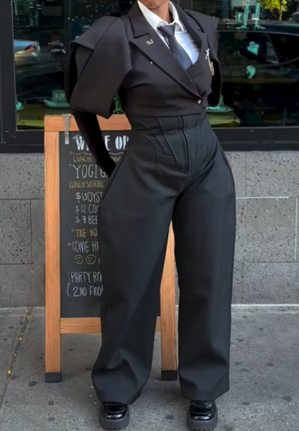 Fab Black Short Jacket